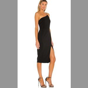 REVOLVE Lovers and Friends Black “Lazo” Midi Dress - Size L